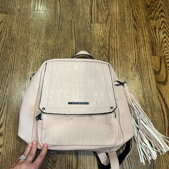 Steve Madden | Bags | Steve Madden Mini Pink Backpack With  display picture 3
